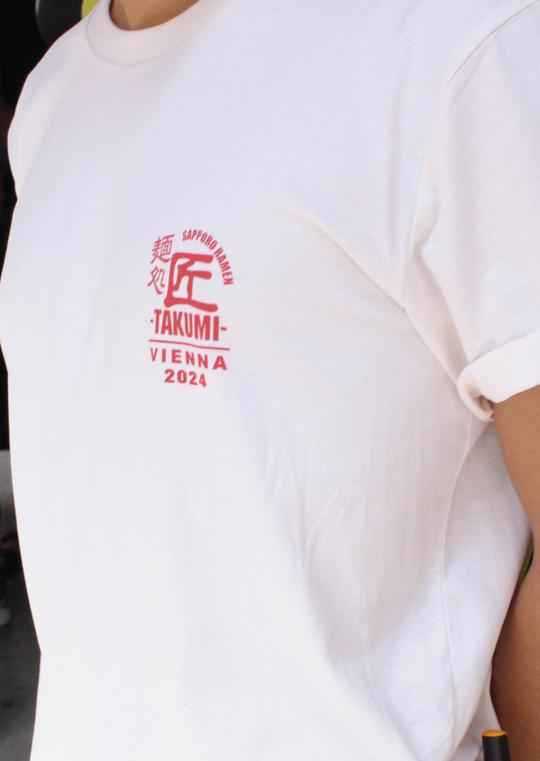 T-shirt Takumi on Tour 'Vienna' (off white) – Takumi Collection